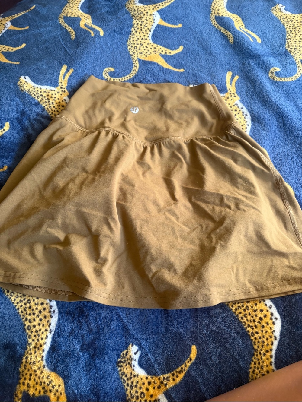 lululemon athletica Mustard Yellow Circle Skirt